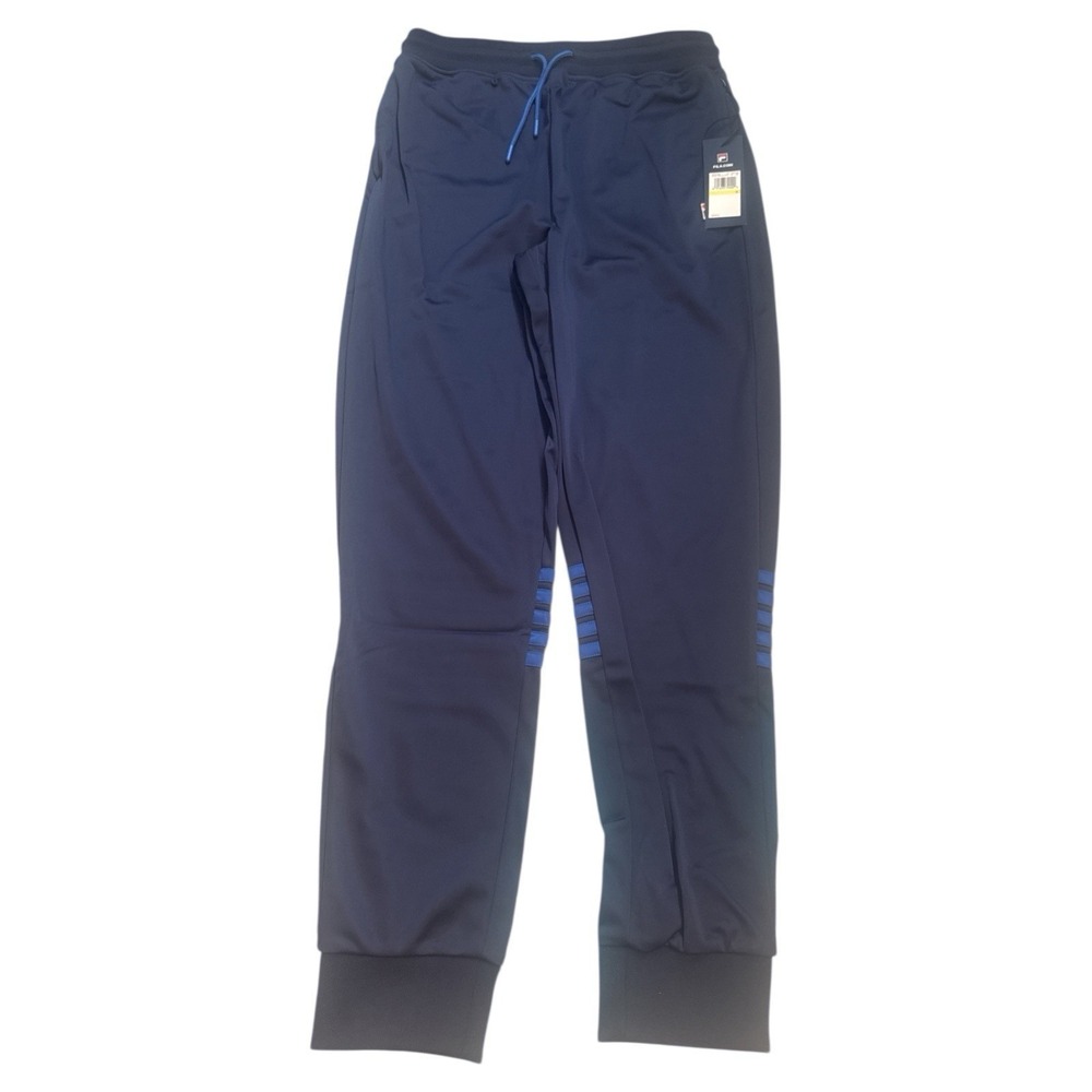 Fila Men's Navy Blue Day Track ,jogger Drawstring Pants Medium NwT‎